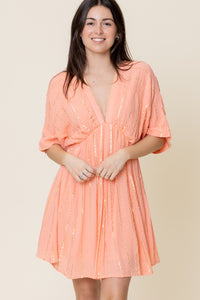 Jennifer Lurex Kimono Dress