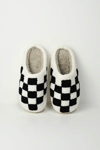 Checkered Slippers