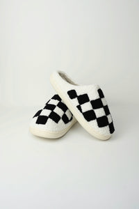 Checkered Slippers