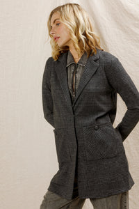 Hudson Plaid Blazer