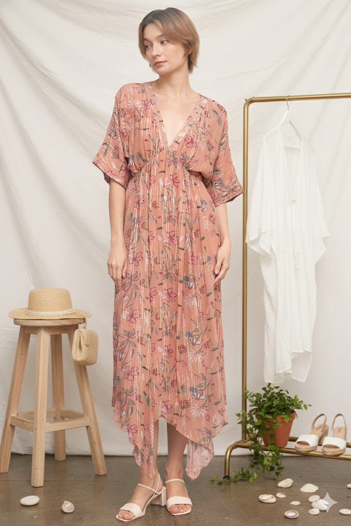 One Fine Day Floral Midi