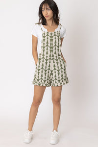 Nova Triangle Print Overalls