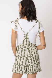 Nova Triangle Print Overalls