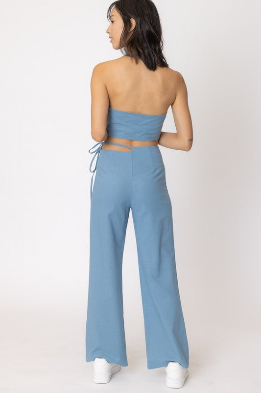 Ophelia Halter Vest and Pants Set