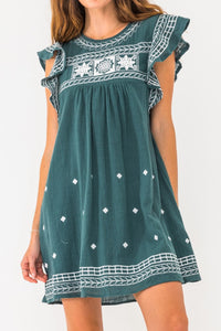 Elena Embroidery Dress