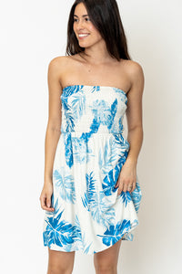 Pacific Blue Tube Dress