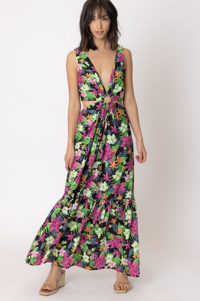 Vivienne Floral Maxi Dress