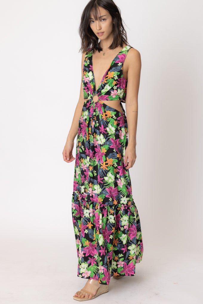 Vivienne Floral Maxi Dress