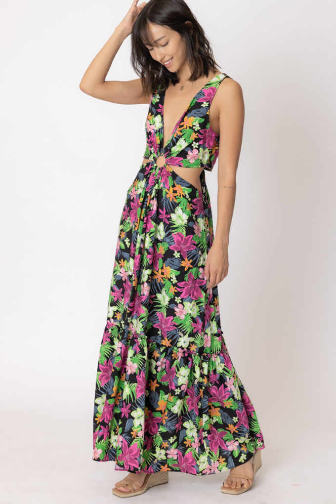 Vivienne Floral Maxi Dress