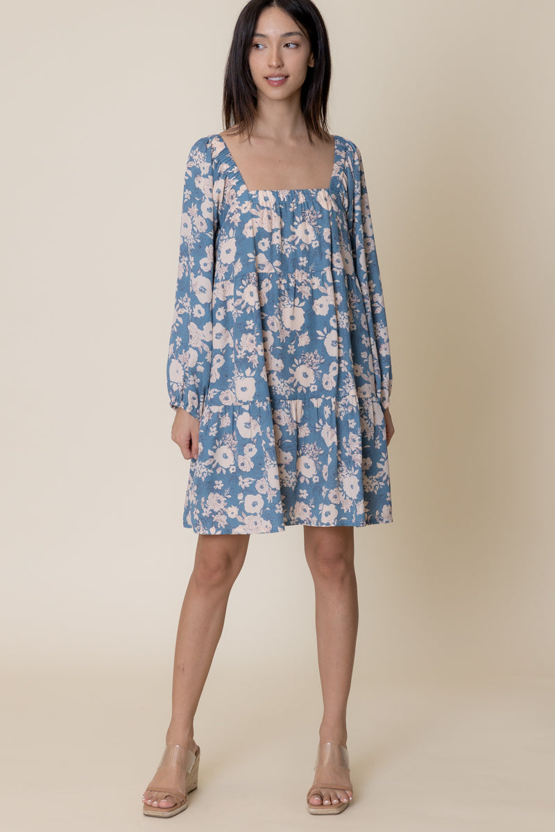 Jasmine Square Neck Dress