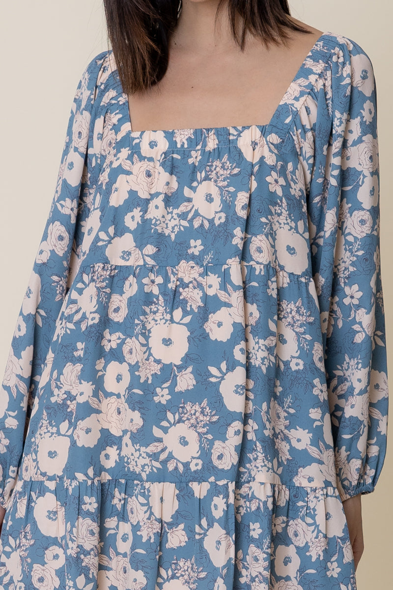 Jasmine Square Neck Dress