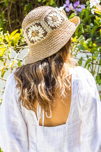 Flower Crochet Hat