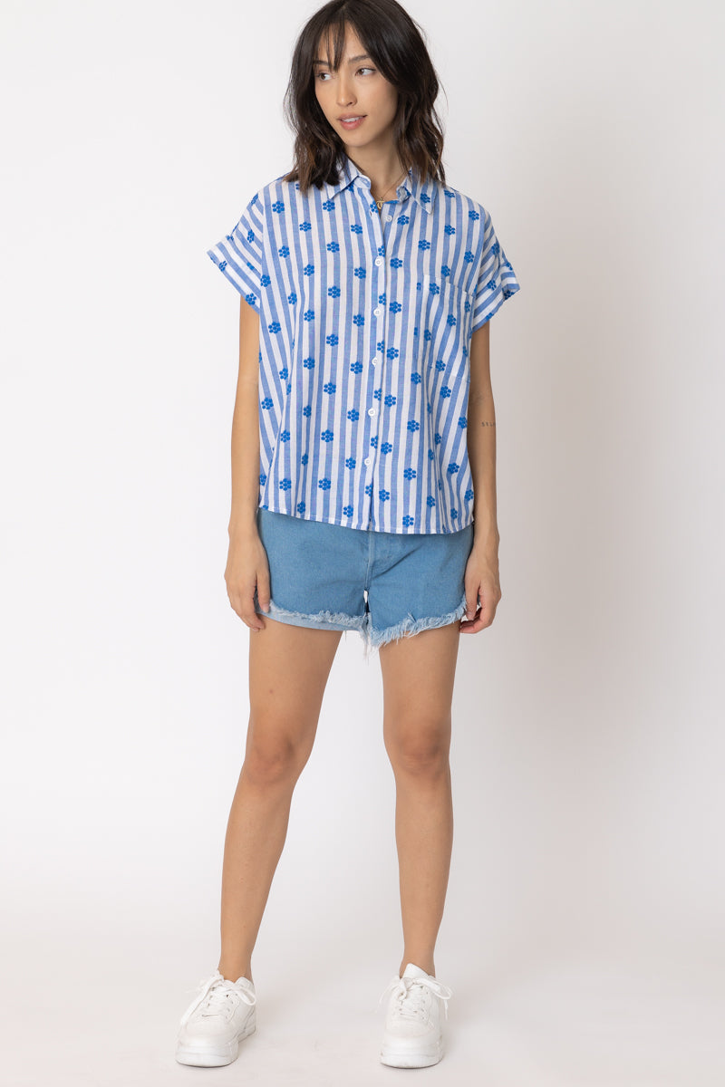 Tina Button Up