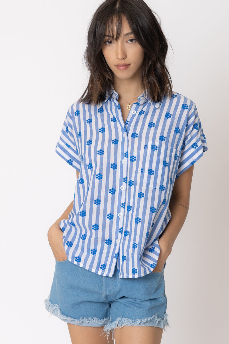 Tina Button Up