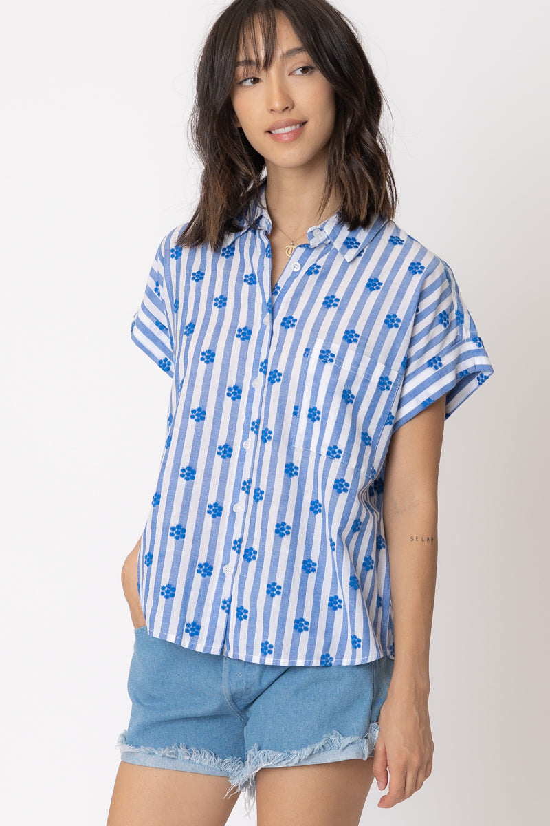 Tina Button Up