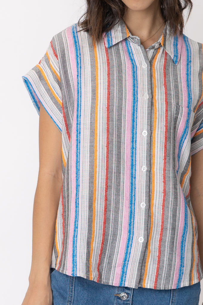 Raya Multicolor Button Down