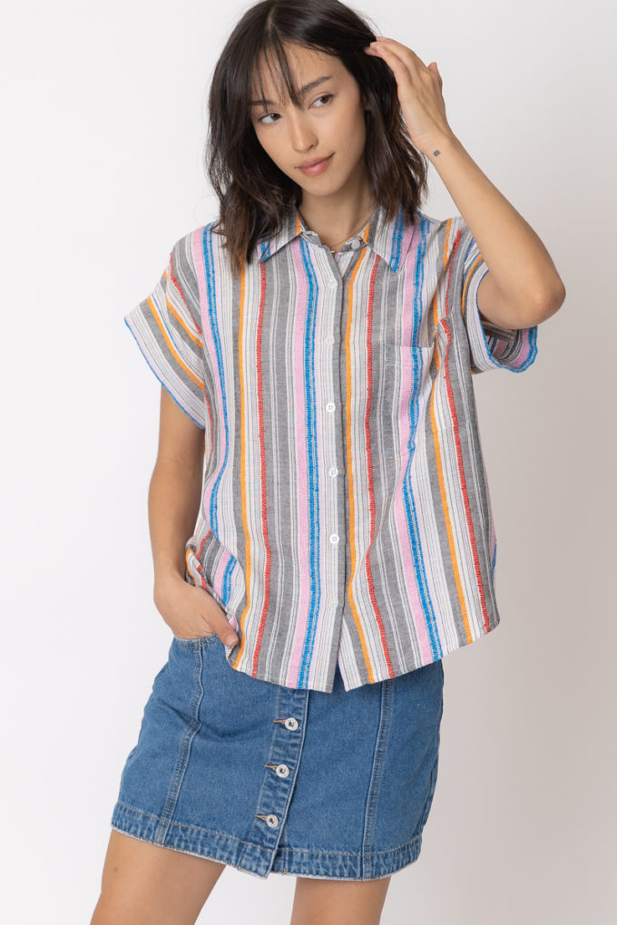 Raya Multicolor Button Down