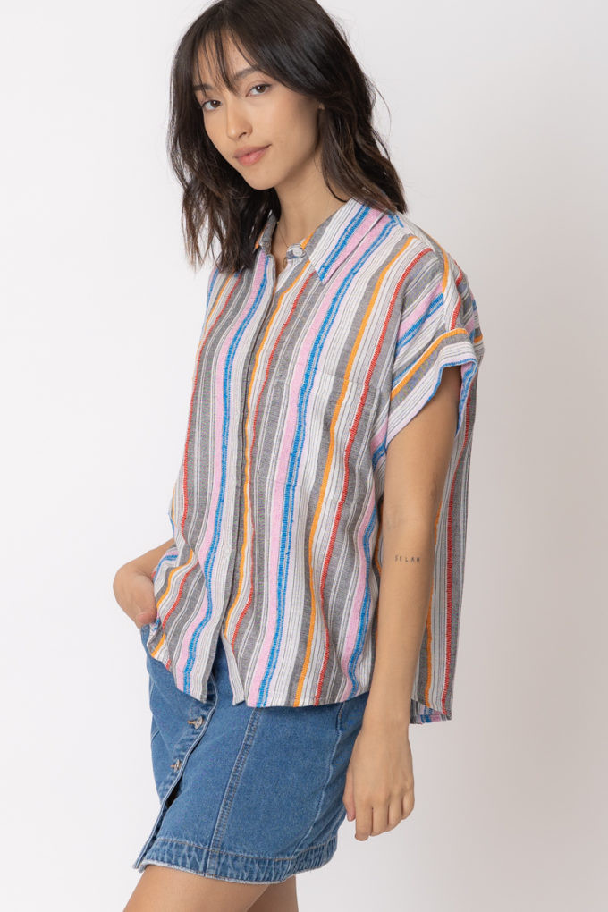 Raya Multicolor Button Down