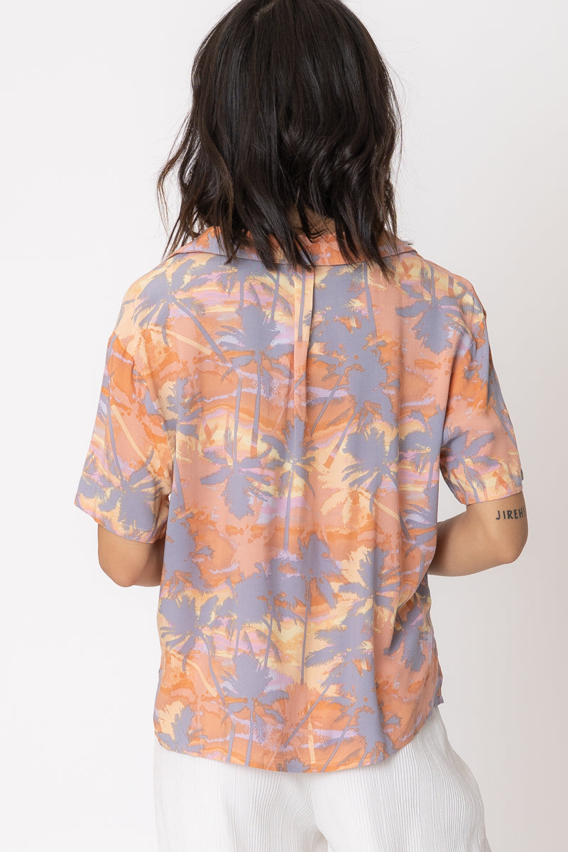 Sadie Tropical Print Top