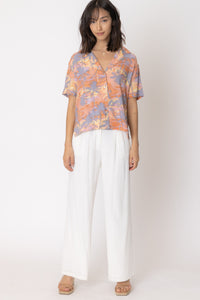 Sadie Tropical Print Top