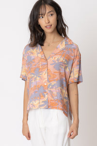 Sadie Tropical Print Top